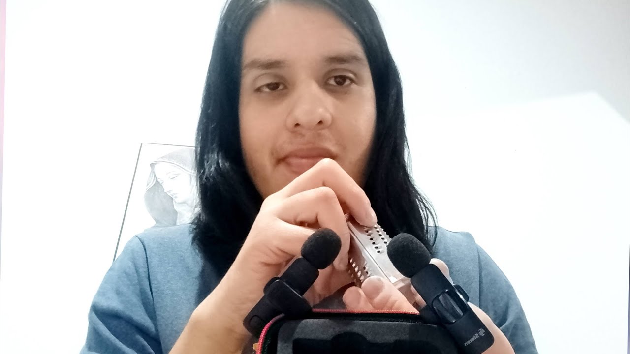 Asmr para ayudarte a Dormir 😴🌃 cerca del micrófono ✨