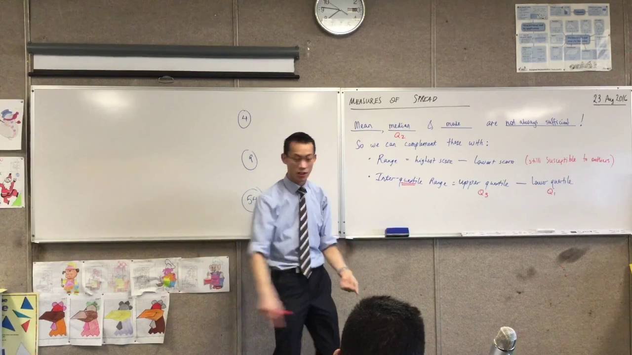 Measures of Spread (1 of 2: Range & IQR)