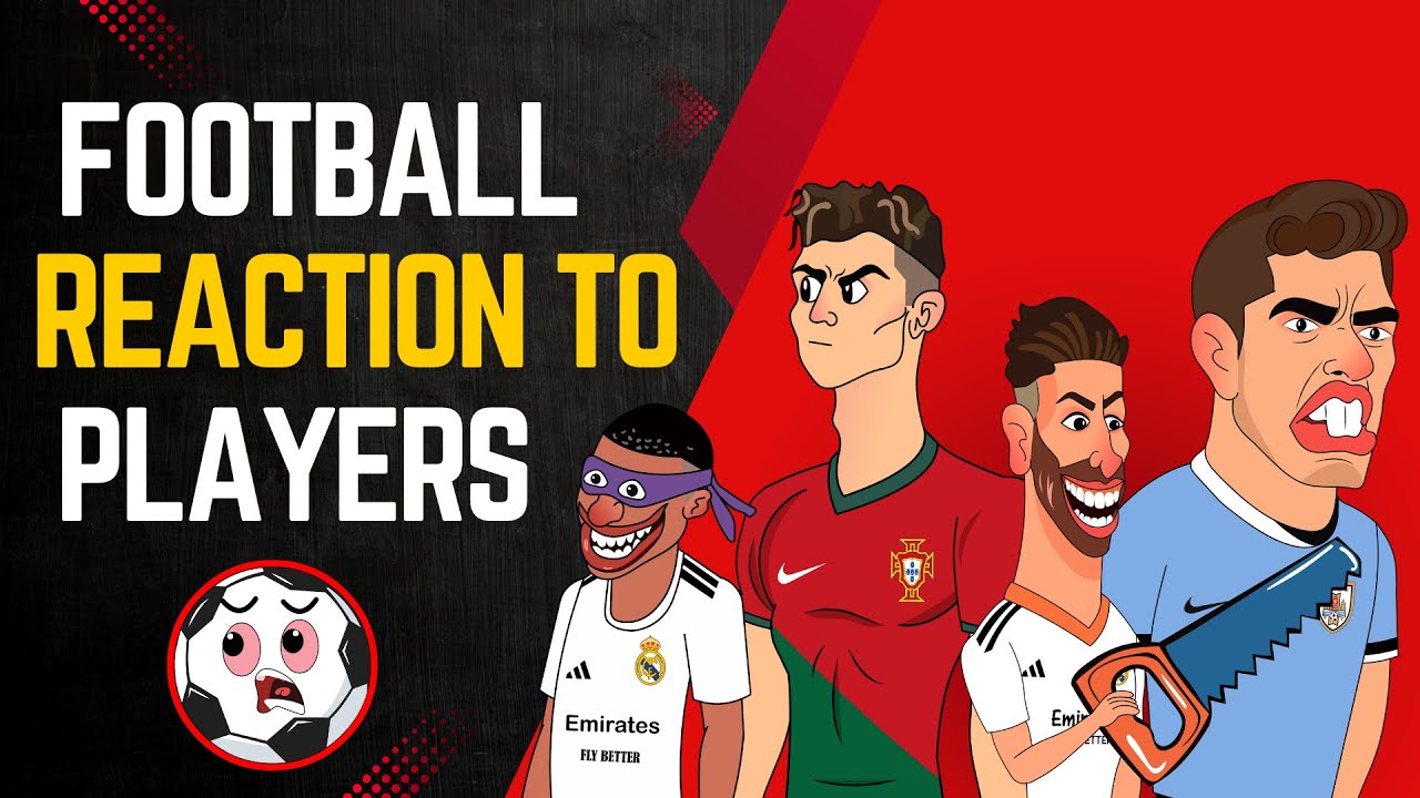 Football's Reaction to Different Players | Soccer Animation | Cartoon Video