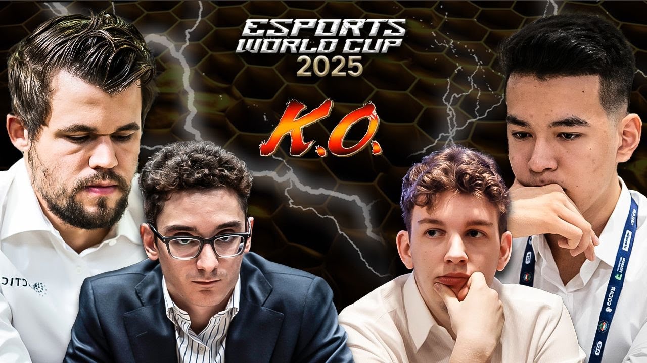 Ang MALAKASANG Bitaw Ng Tira Nila Carlsen At Duda! | Esports Chess World Cup 2025 Q Finals