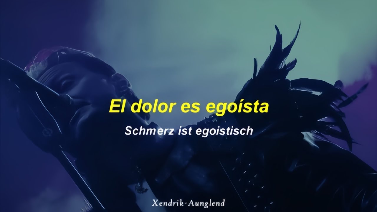 Lacrimosa - Geliebtes Monster ; Subtitulado al Español & Alemán HD