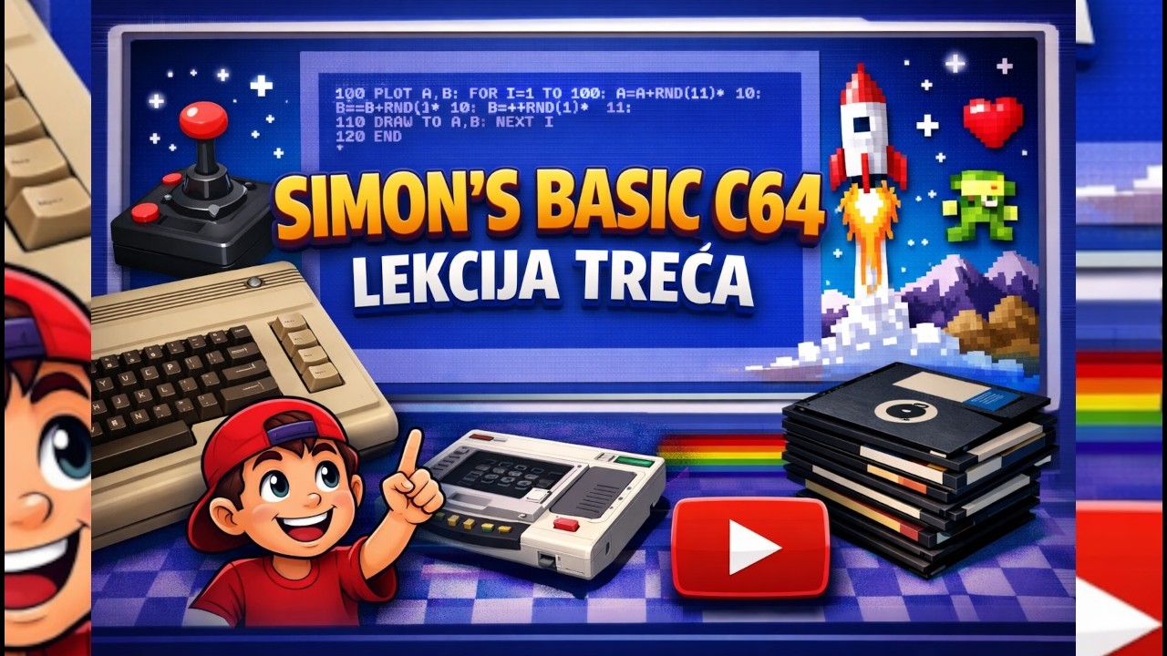 Programiranje na Commodore 64 Simon's Basic   Lekcija Treća - Petlje i Uslovi