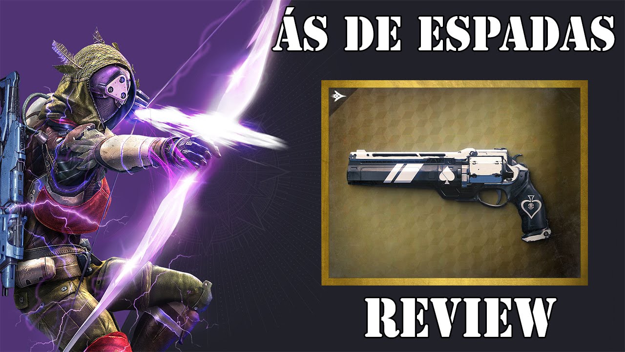 Destiny - Ás de Espadas Review - Canhão de mão exclusivo do caçador