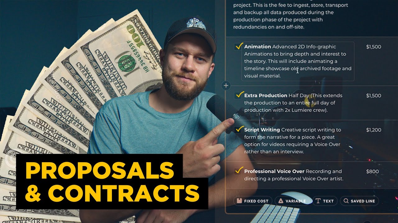 Convert More Inquiries with Professional Video Production Proposals & Contracts in Qwilr
