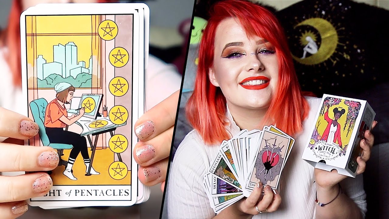 A Modern Tarot Deck For Millennial Witches! (Reviewing My New Tarot Deck!) 🔮✨