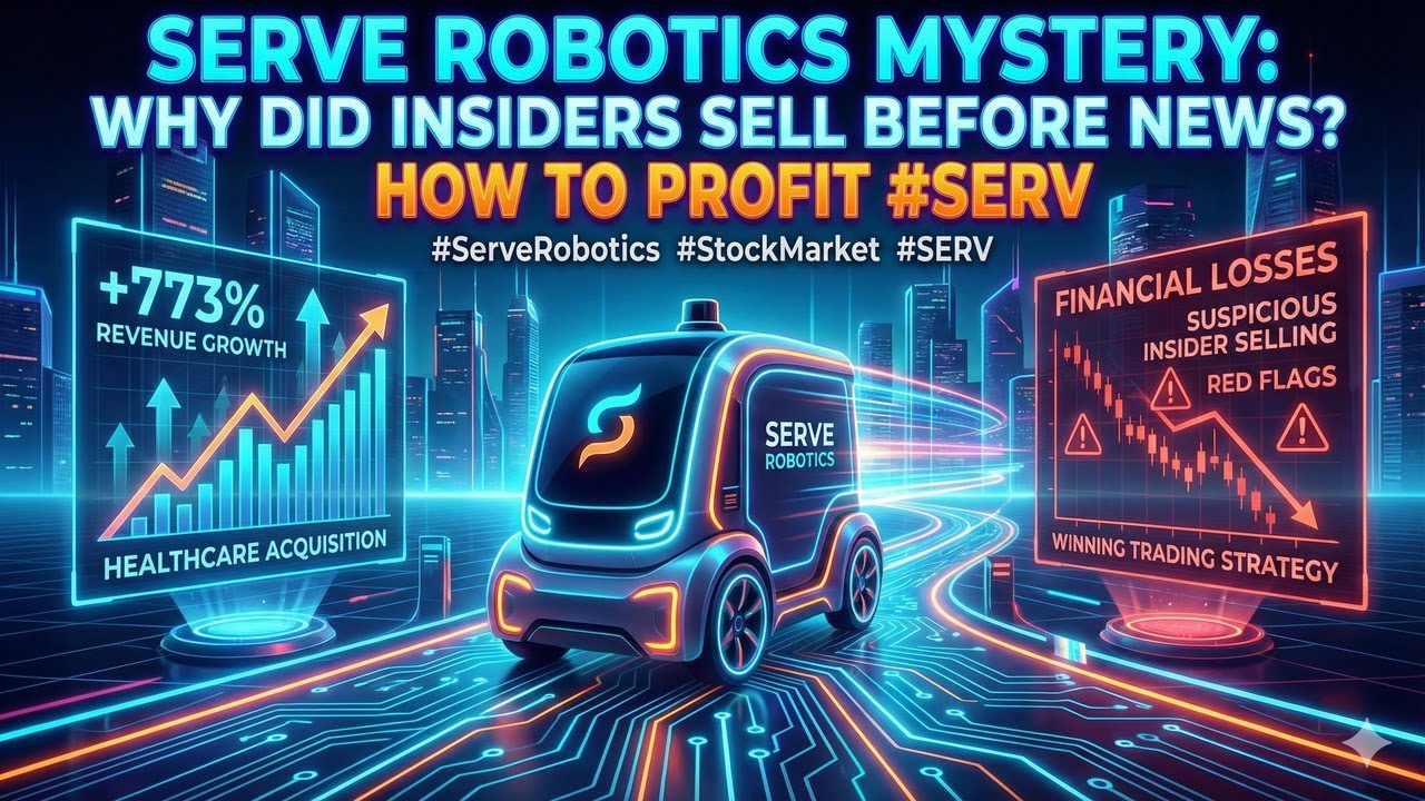 [Fullver] Serve Robotics Mystery: Why Did Insiders Sell Before News? How to Profit #SERV