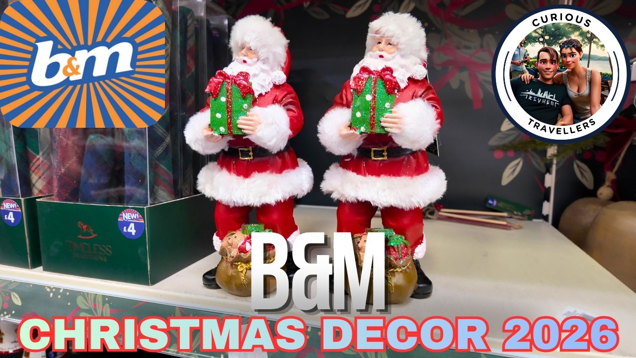 Christmas Decorations Have Arrived at B&M - Magical Decorations at Amazing Prices!