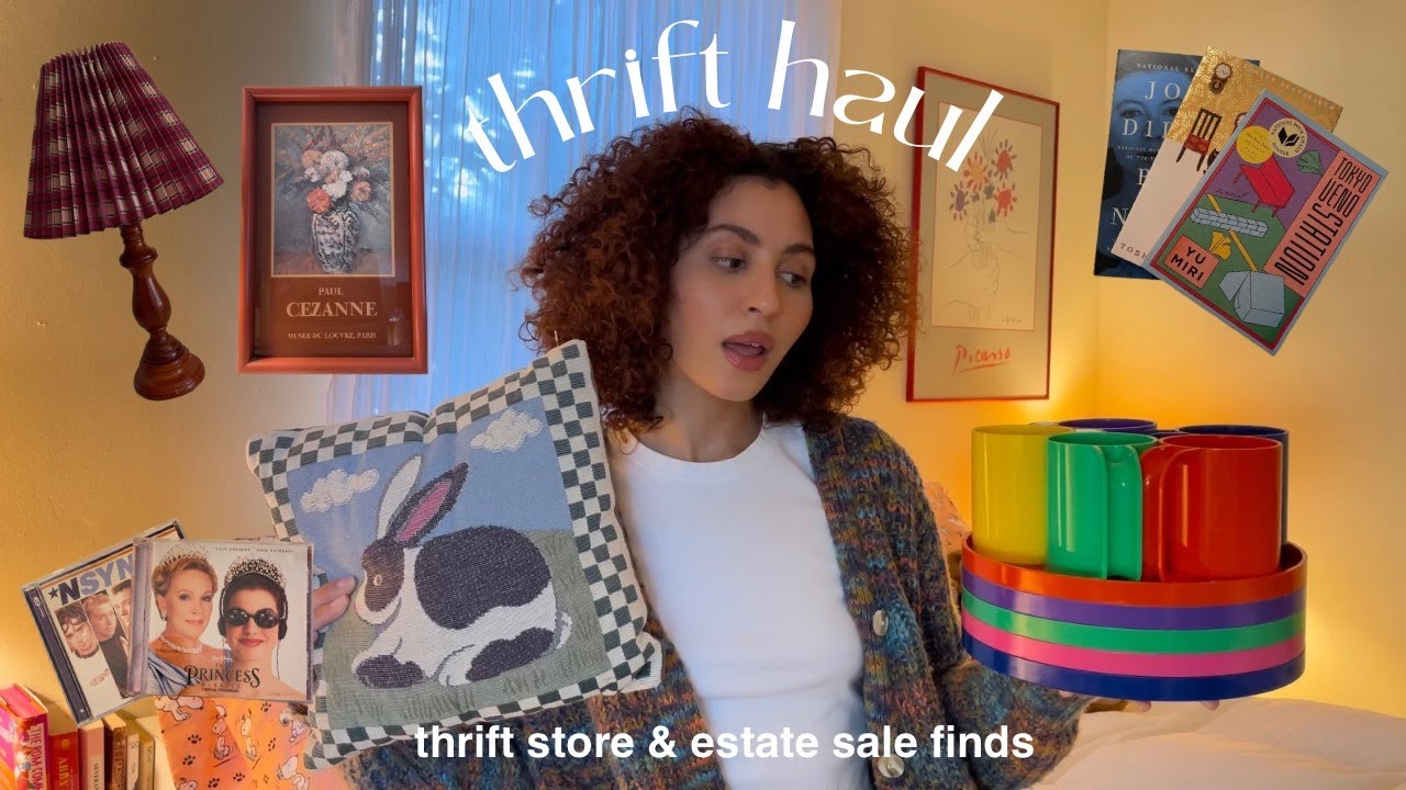 THRIFT HAUL | homewares, books, cds & more