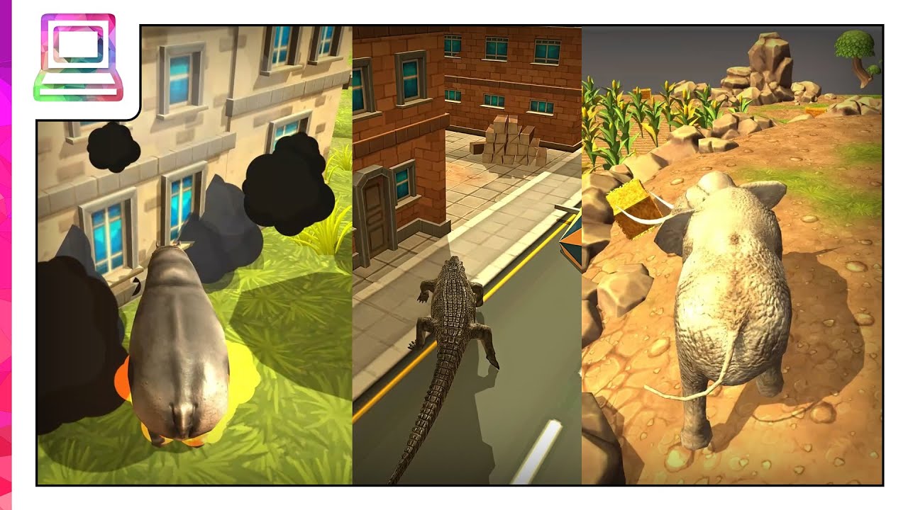 Wild Animal Zoo City Simulator! Gameplay