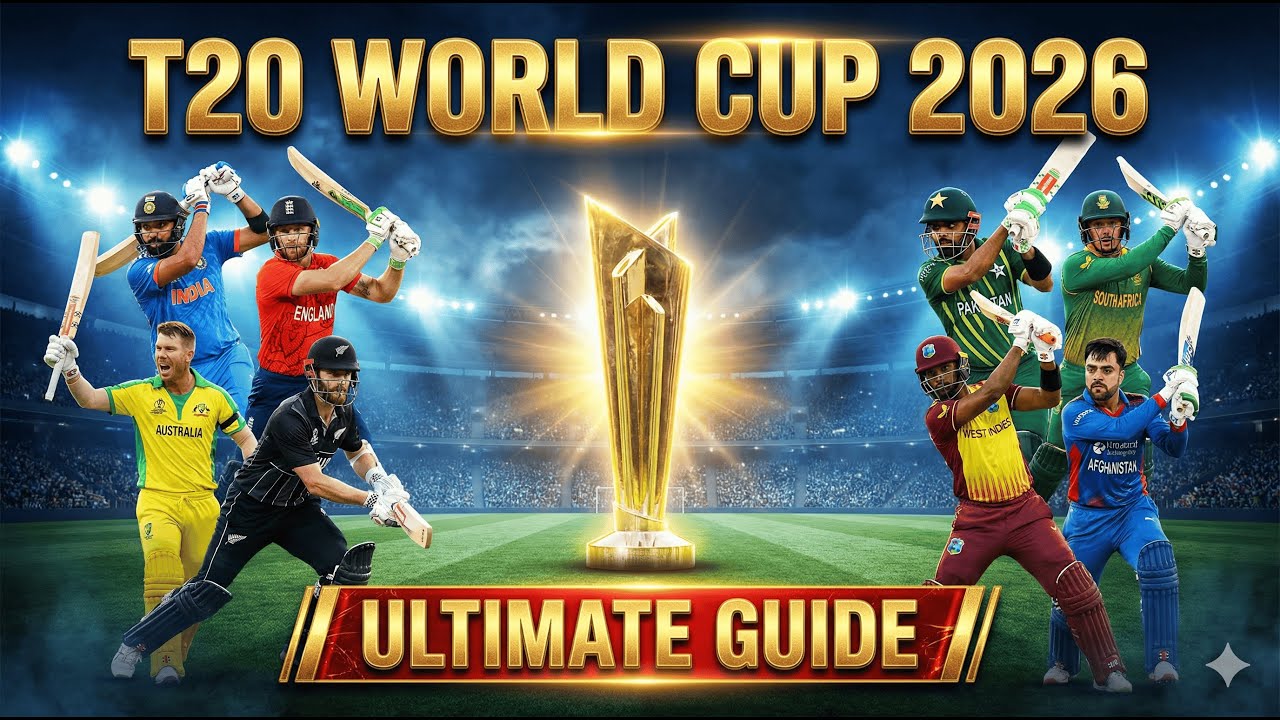 T20 World Cup 2026 Full Guide | Fixtures, Venues, New Format & My Predictions! 🇮🇳🔥