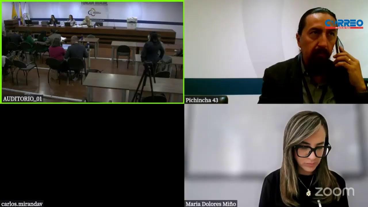 #EnVivo Audiencia de la acción de protección solicitada por Verónica Abad