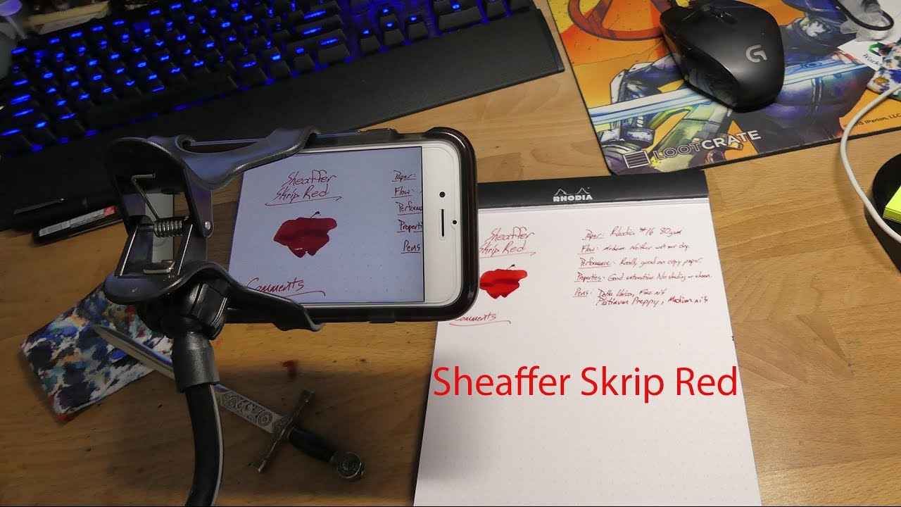 Sheaffer Skrip Red