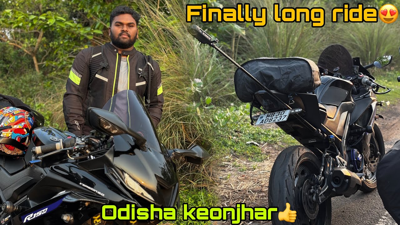 Finally R15 leke nikal gaya Long Ride pe😍 highway pe mila tagda off road 😱 halate kharap 😣
