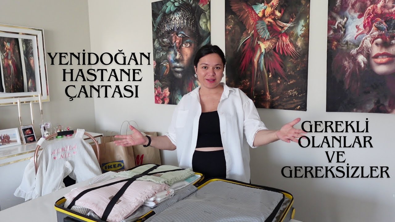 Doğum Çantamda Neler Var | YENİDOĞAN HASTANE ÇANTASI | Gerekli ve Gereksiz Olarak Yorumladım
