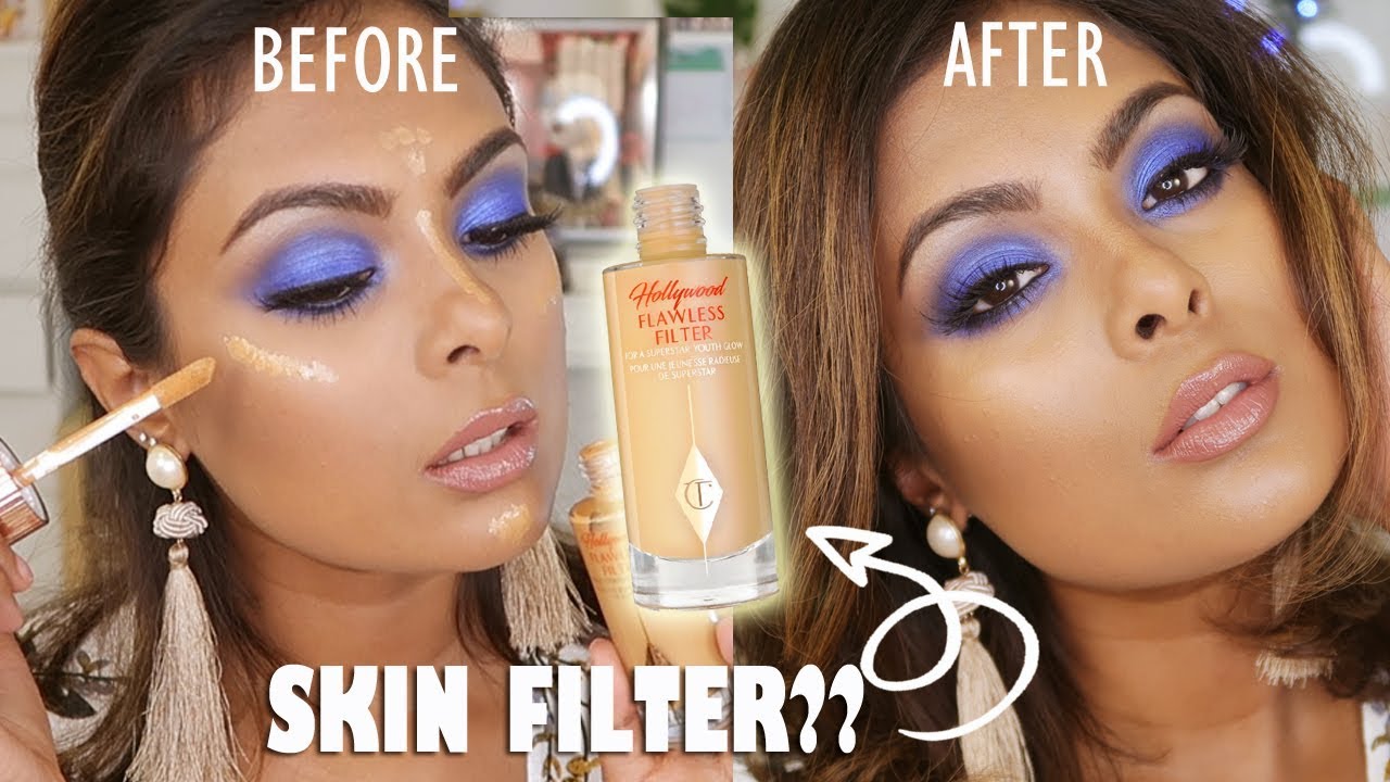 FLAWLESS SKIN IN 1 SWIPE? HOW TO USE CHARLOTTE TILBURY HOLLYWOOD FLAWLESS FILTER