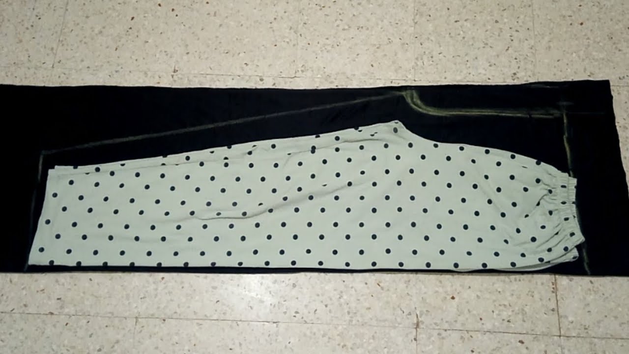 تفصيل ✂وخياطة سروال 👖بيجامة باسهل طريقة 👖 مع اسرار نجاحو 👗