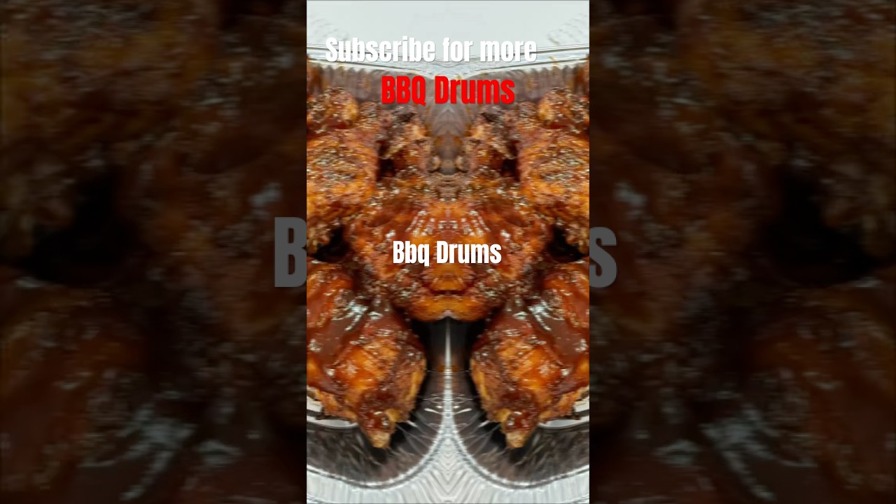 Smoked BBQ Drums 