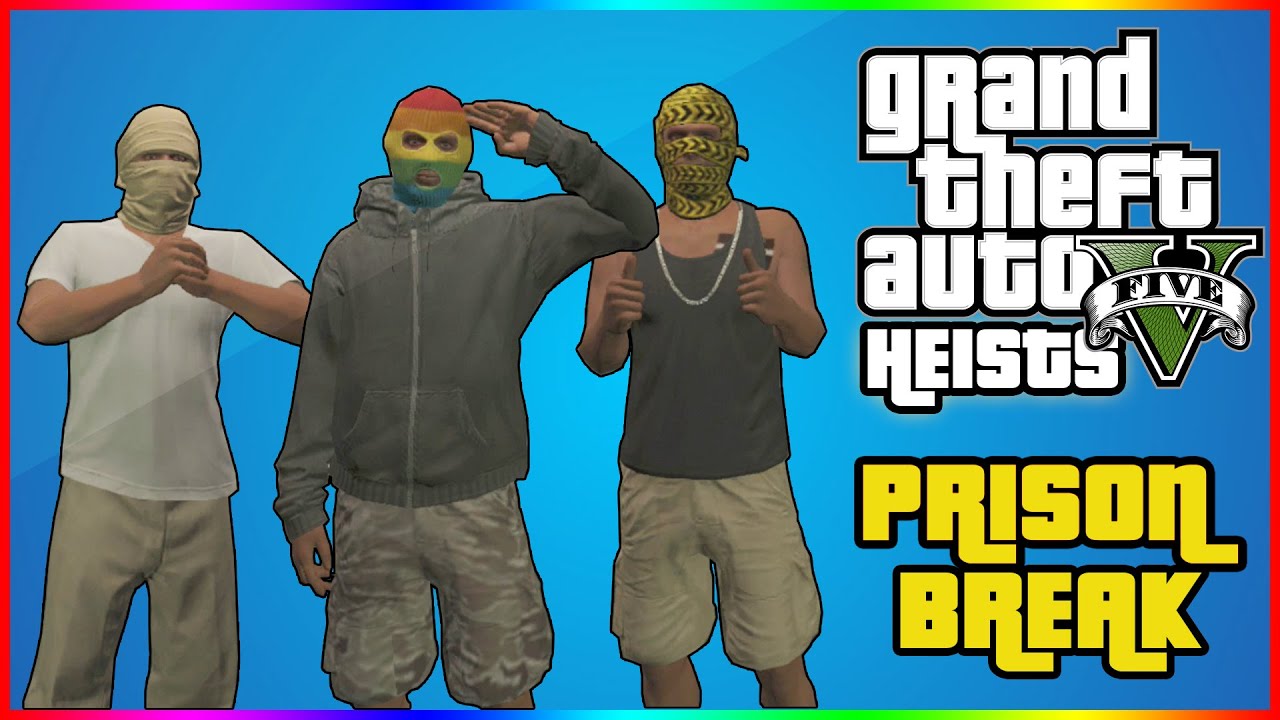 GTA Online Heists Funny Moments - Prison Break #1