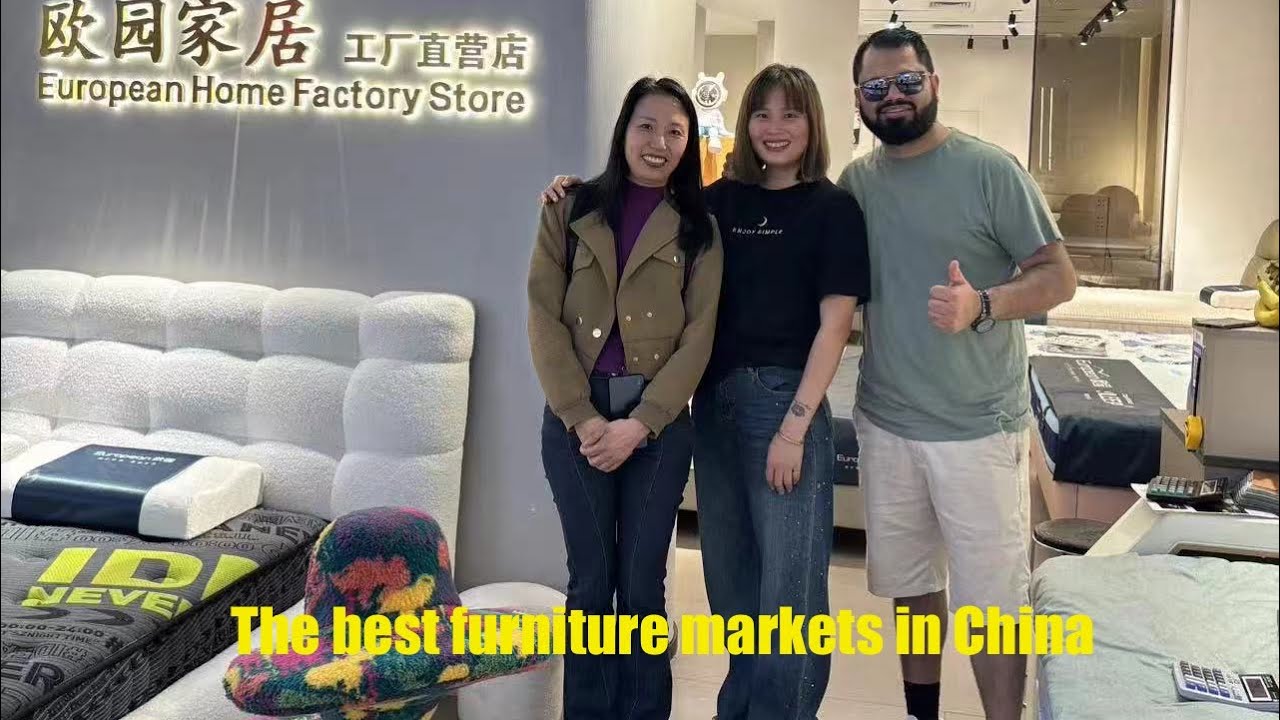 Foshan Biggest Furniture Market In The World फ़ोशान दुनिया का सबसे बड़ा फ़र्निचर बाज़ार China 🇨🇳