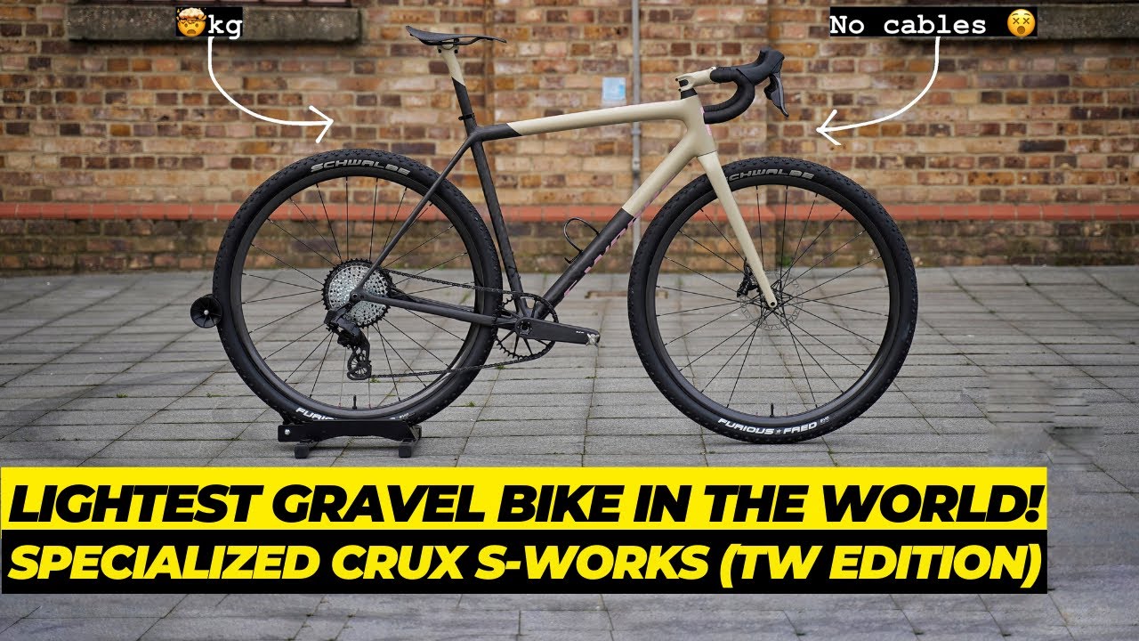 Создаём САМЫЙ ЛЕГКИЙ ГРАВИЙНЫЙ ВЕЛОСИПЕД В МИРЕ на базе CRUX S-Works! Вес просто БЕЗУМНЫЙ!