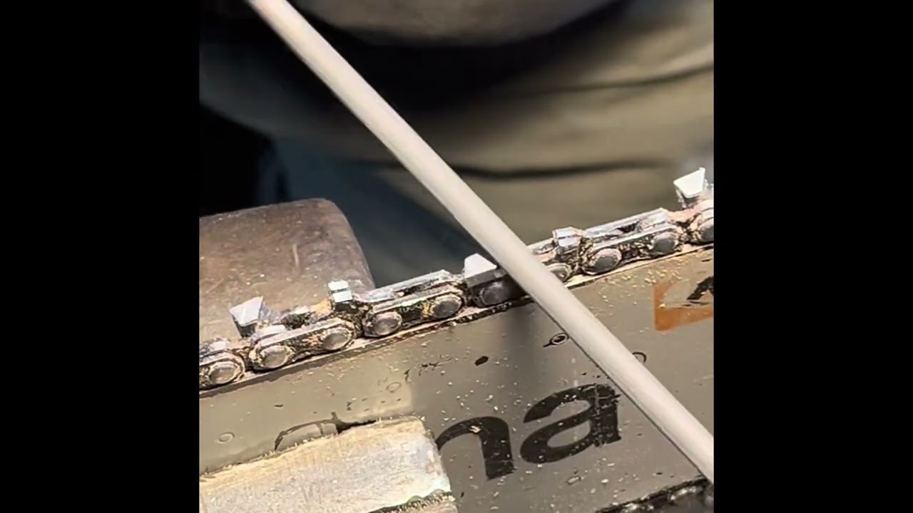 Chainsaw hand filing basics. 