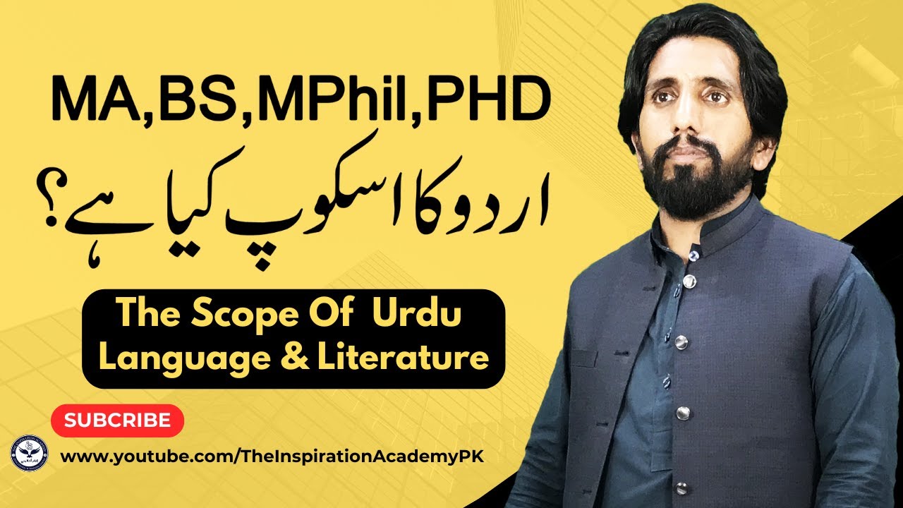 Career Scope in Urdu Language & Literature (MA, BS, MPhil, PhD)