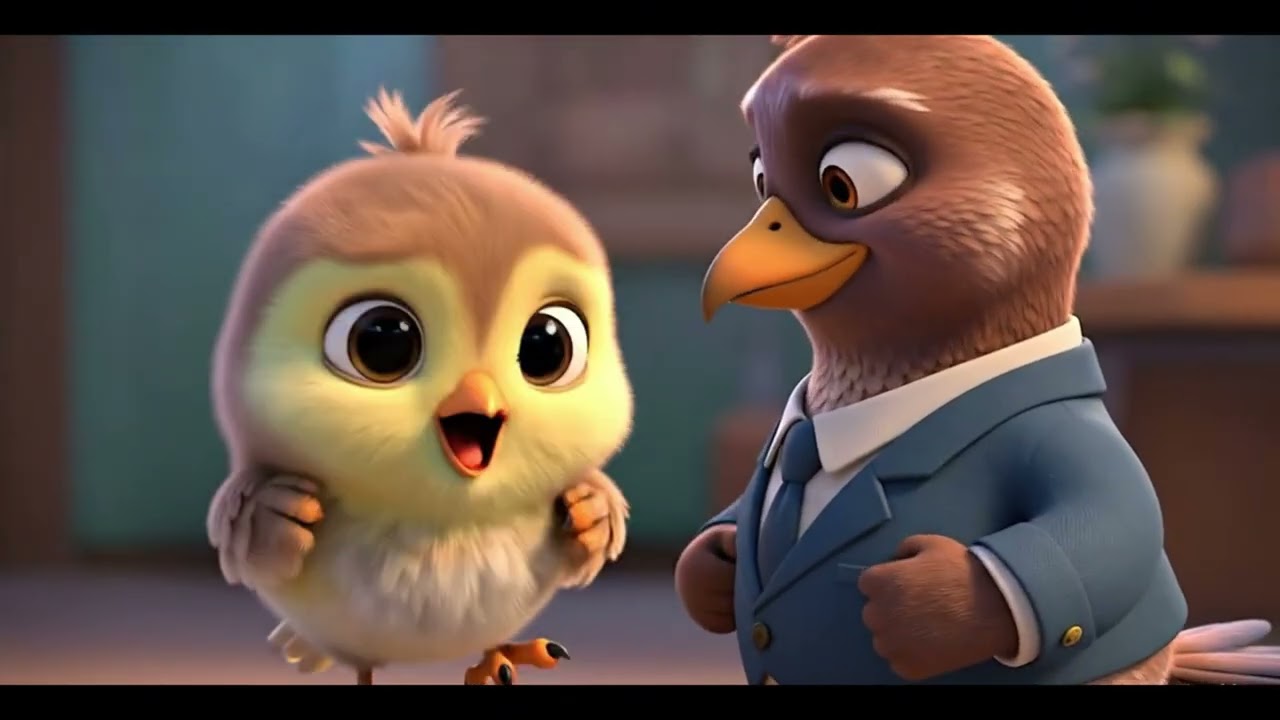 The Little Bird Who Taught the Sky to Smile