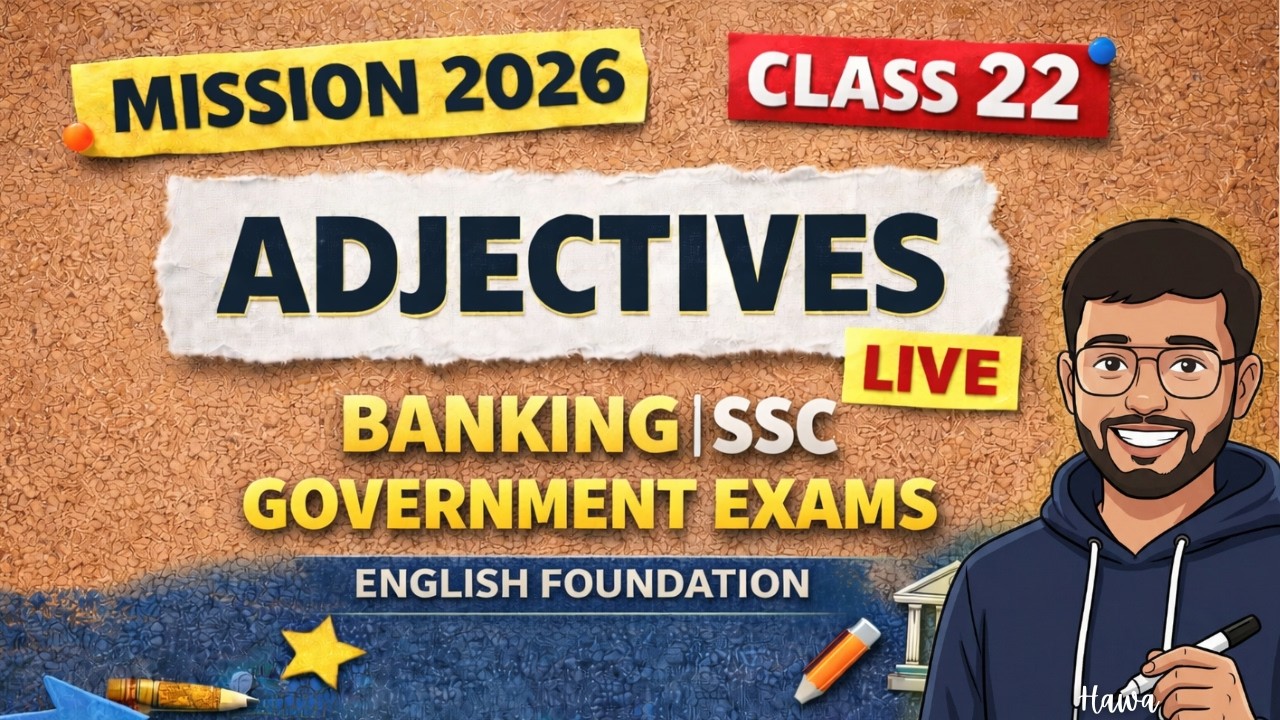🔥 Day 22: Grammar Foundation | Mission CGL 2026 | HAWA