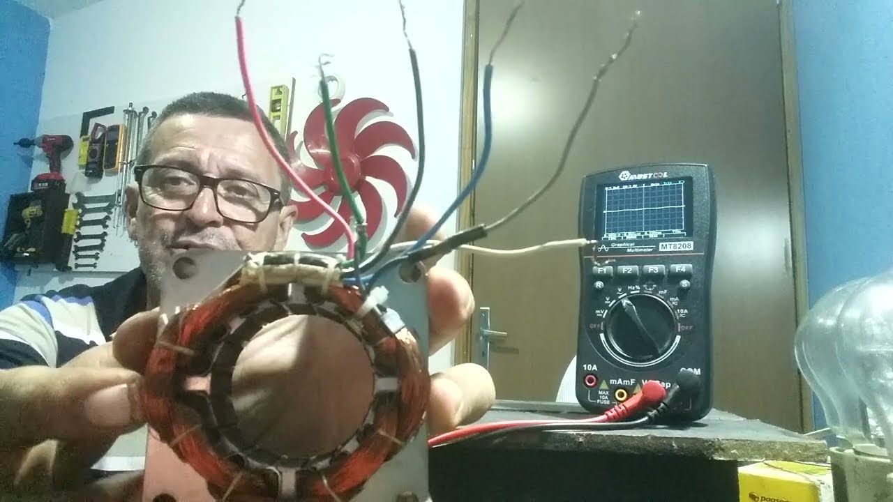 Como identificar os fios de ligação dos Estatores de 6 Fios Rebobinados e Ligação do Termofusivel