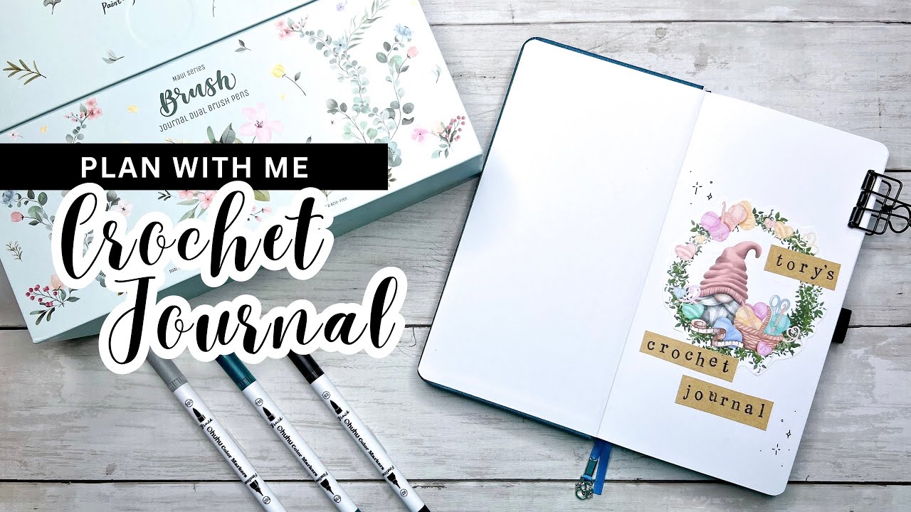 PLAN WITH ME || Crochet Bullet Journal Setup ft. Ohuhu