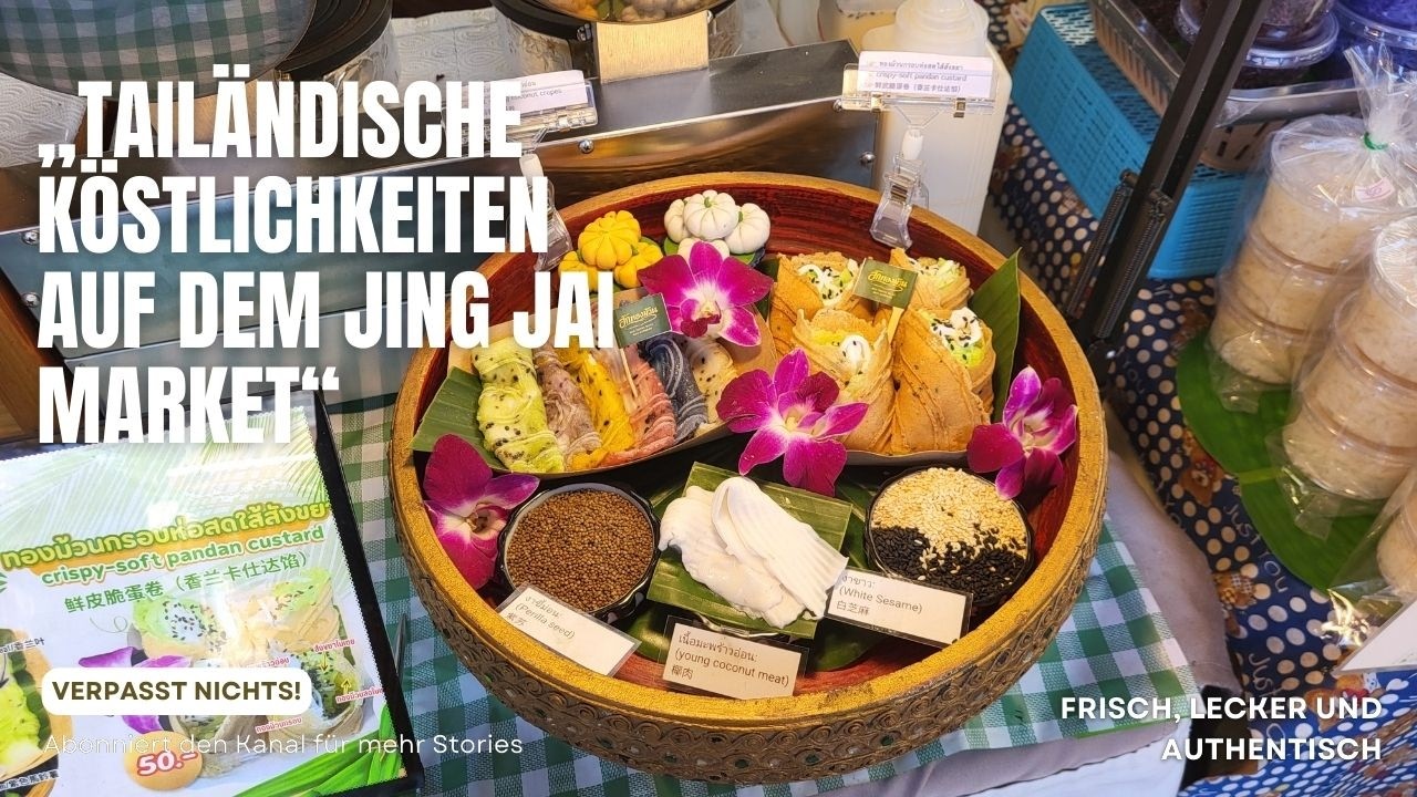 Foodhunter unterwegs in Thailand ⎮ Purer Gesus auf dem Jing Jai Market #foodhunter #thaifood