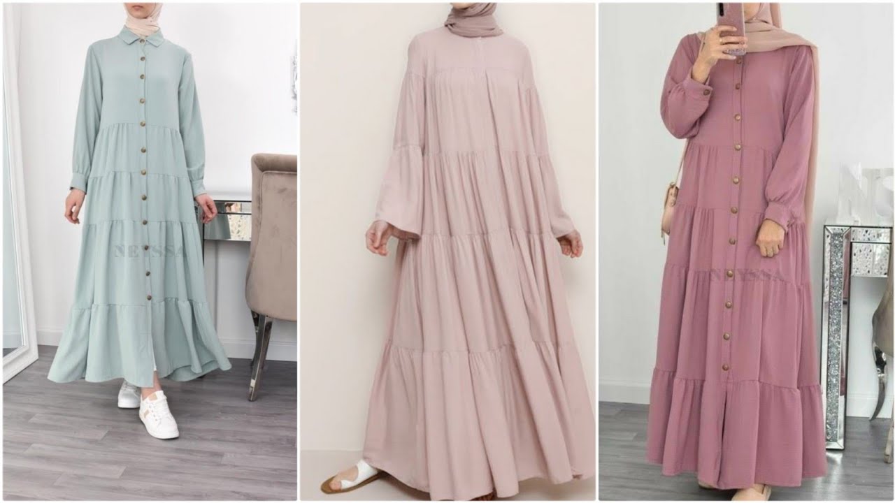 new trendy Abaya// gown designs Beautyfull simble design 2023