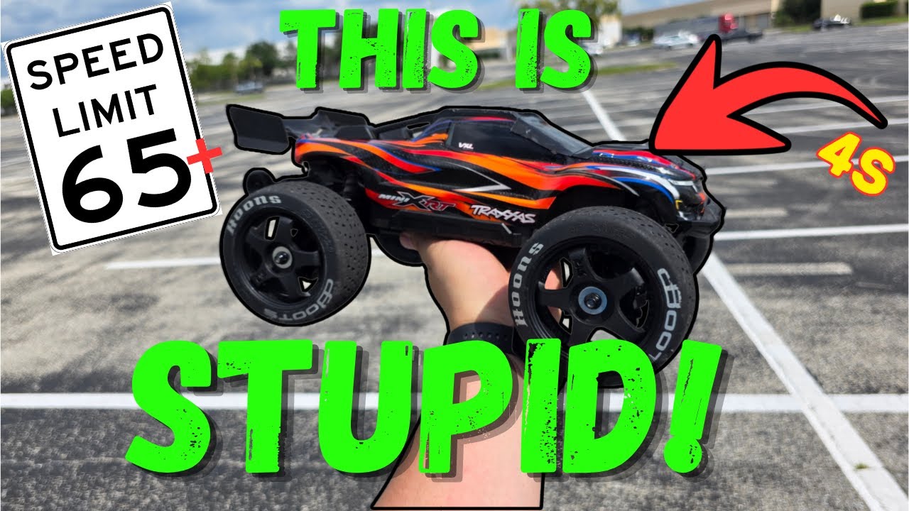 4S Traxxas Mini XRT - Bad Idea? #traxxas #rc #rccar
