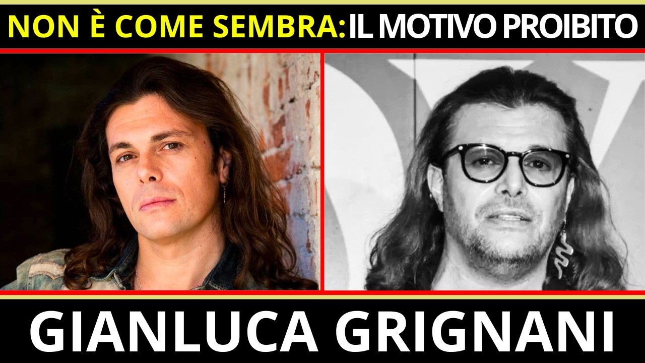 Gianluca Grignani: La Verit&agrave; Inconfessabile | Il Segreto che hanno cercato di Seppellire per 30 anni
