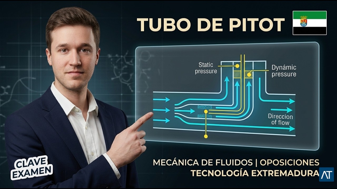 Mecánica de Fluidos: Tubo de Pitot | Oposiciones Secundaria Tecnología Extremadura