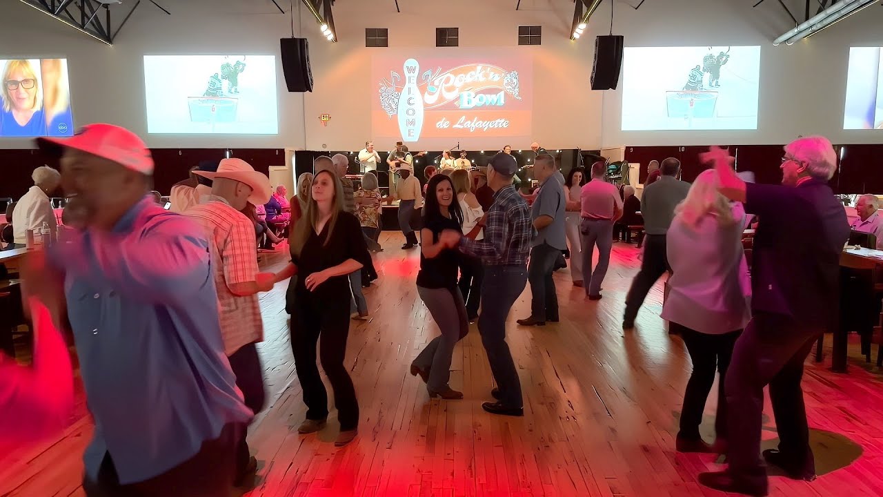Zydeco Dancing to Chubby Carrier at Rock ’n’ Bowl on 04/23/23