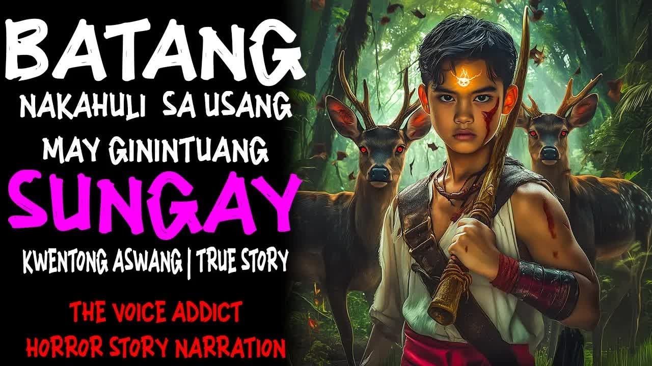 BATANG NAKAHULI SA USANG MAY GININTUANG SUNGAY (Aswang True Story)