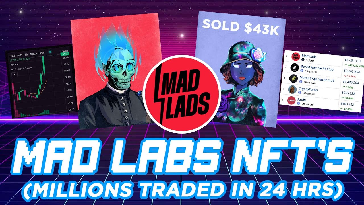 Mad Lads NFT Trading Volume surpass ETH Collections Combined 😱 😱 😱