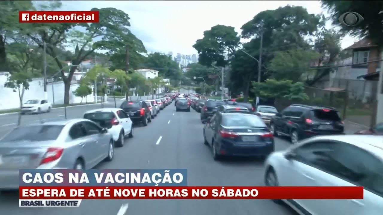 CAOS DURANTE A VACINAÇÃO CONTRA A COVID-19