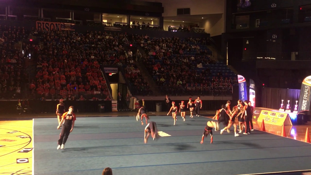 Buffalo Grove Coed Varsity Cheer @ 2017 State Finals