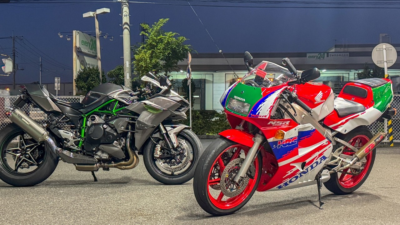 【最速の2台】暴力的な加速の2ストマシンと激ヤバ加速のNinja H2のスペシャルコラボツーリング！！【インカム紹介 JESIMAIK X6S】