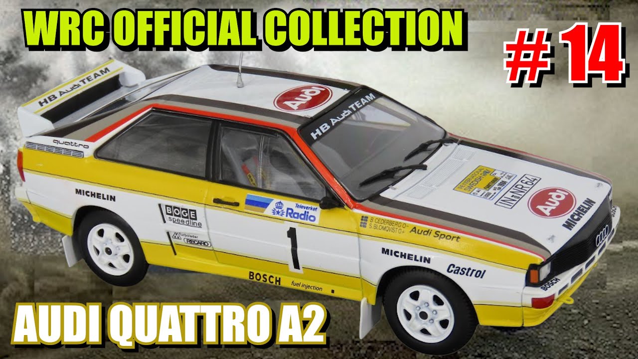WRC OFFICIAL COLLECTION #13 - AUDI QUATTRO A2! Hachette | Edicola (uscita 51)