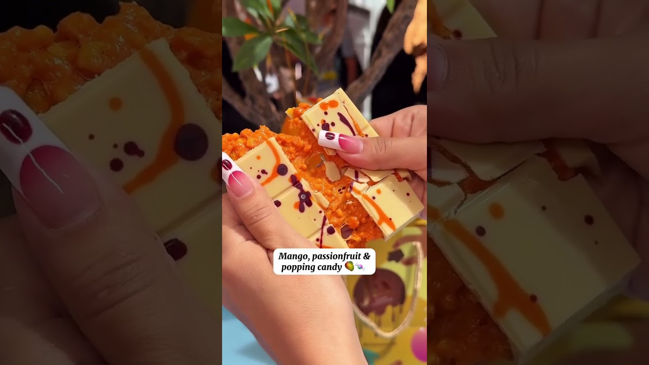 Its called Time to Mango 🥭  #fixchocolate #dubaichocolate #summertreat #chocolate #dubai  #dubaifood