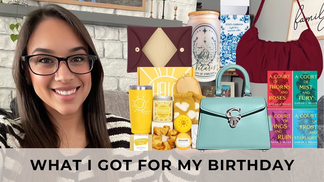 What I got for my 40th Birthday 🎉 Ft. Coach, DUYP, Good Totes, ACOTAR, and More! Birthday Haul