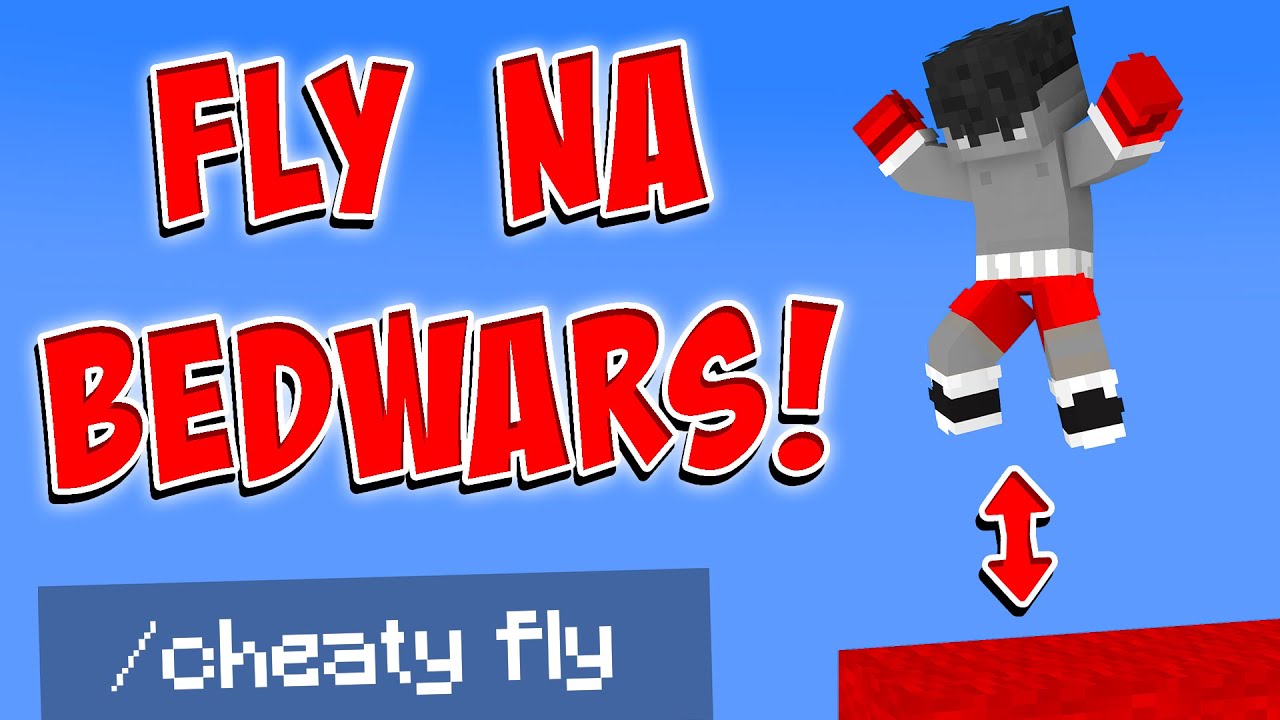 CHEATY? UŻYWAM FLY NA BEDWARS!