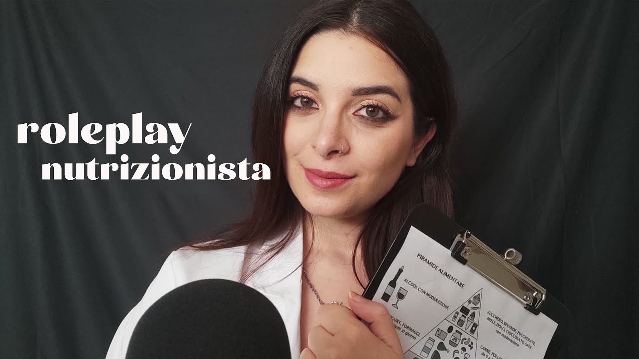 ASMR ITA ROLEPLAY | VISITA RILASSANTE DALLA NUTRIZIONISTA 👩🏻‍⚕️  whispered