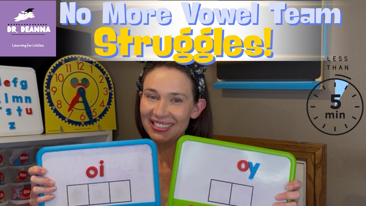 Teach Vowel Teams Easily | OI and OY Phonics Lesson