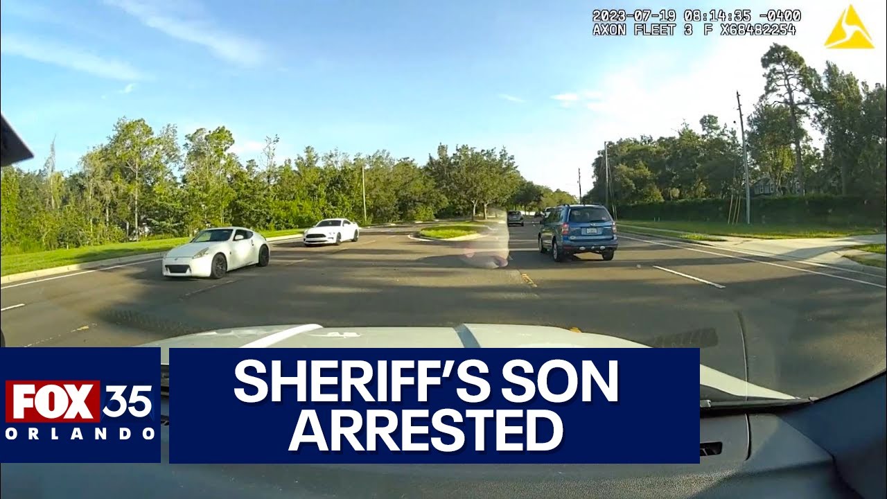 Son of Florida Sheriff Dennis Lemma arrested after fleeing deputy: report