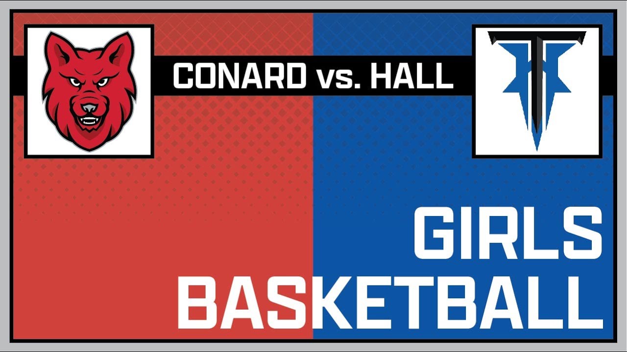 Conard vs Hall end of JV game and Varsity Girls Basketball - February 20, 2026