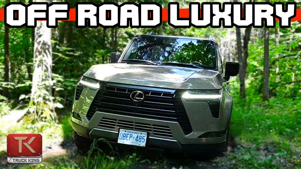 Lexus GX 550 2024 года справляется с грязевым бездорожьем! Сможет ли он пройти без повреждений?
